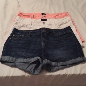 Sz 12 Gap lot of 3 pairs of shorts